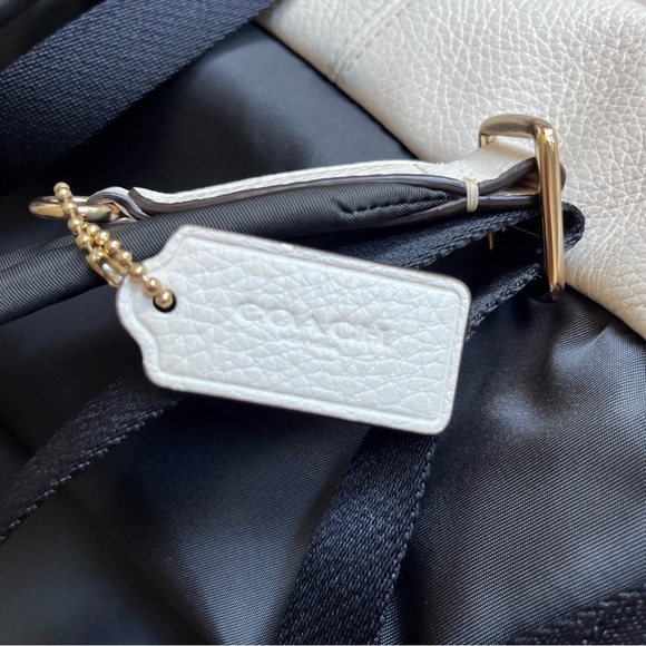 Coach Medium Charlie Backpack in Chalk - Picture 15 of 16